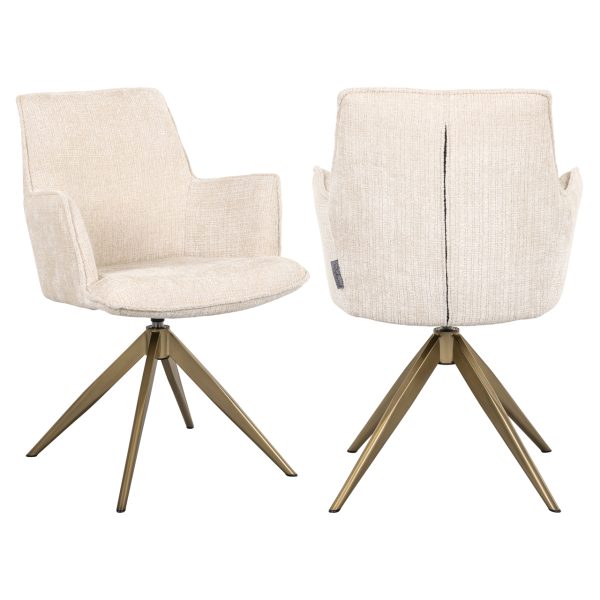 Eetkamerstoel Dakota niagara beige Richmond Interiors
