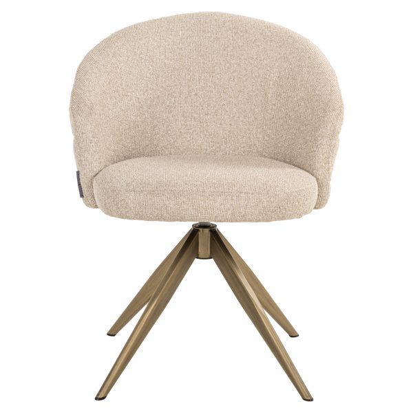 Eetkamerstoel Zendaya biscotti fire retardant Richmond Interiors - Afbeelding 5