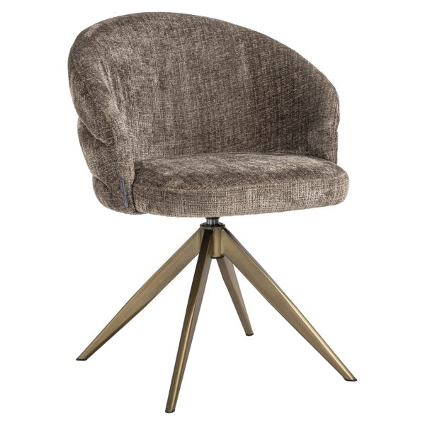 Eetkamerstoel Zendaya niagara stone swivel Richmond Interiors - Afbeelding 2