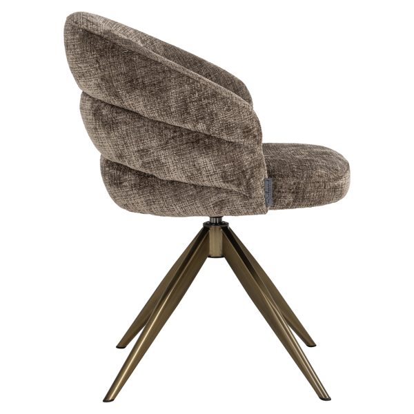 Eetkamerstoel Zendaya niagara stone swivel Richmond Interiors - Afbeelding 3
