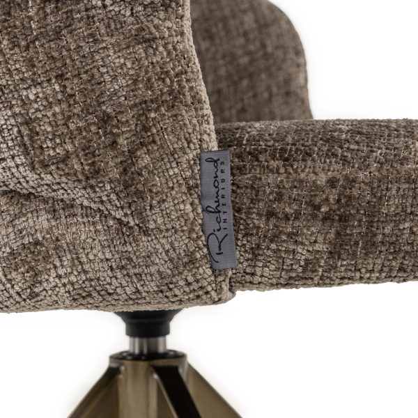 Eetkamerstoel Zendaya niagara stone swivel Richmond Interiors - Afbeelding 6