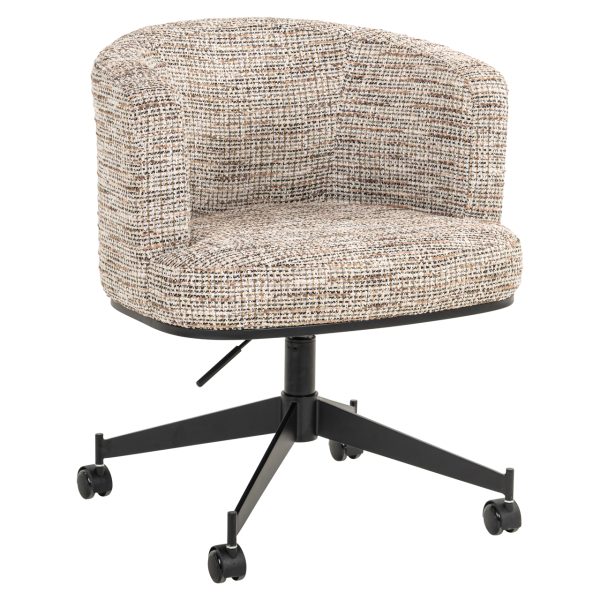Eetkamerstoel Rochenne trendy nature swivel on wheels Richmond Interiors - Afbeelding 10