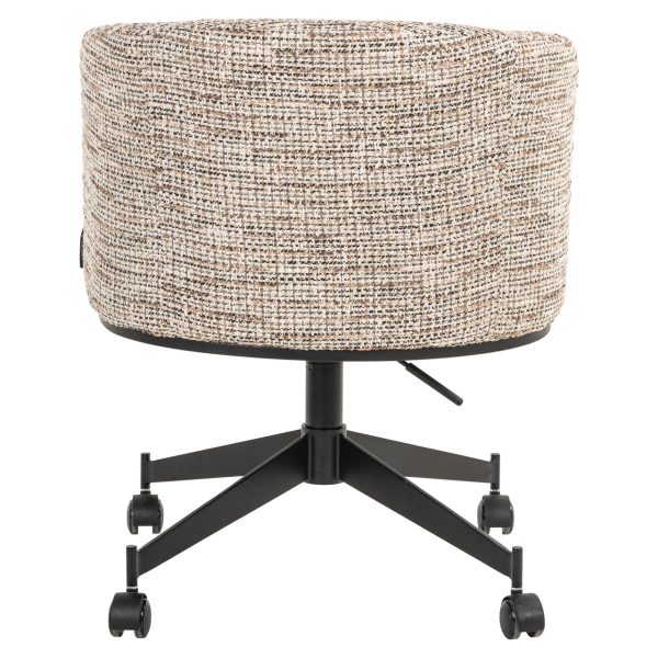 Eetkamerstoel Rochenne trendy nature swivel on wheels Richmond Interiors - Afbeelding 12