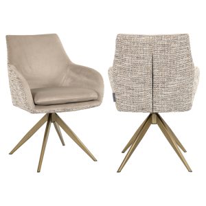 Eetkamerstoel Lisonne trendy nature swivel Richmond Interiors