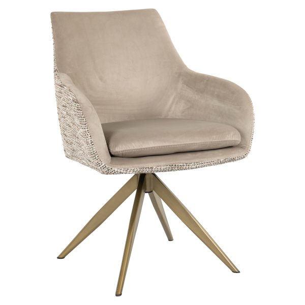 Eetkamerstoel Lisonne trendy nature swivel Richmond Interiors - Afbeelding 2