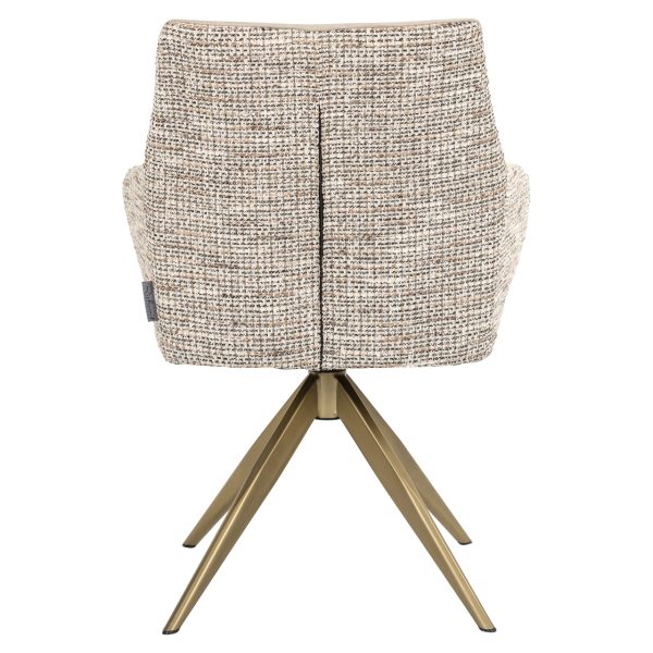 Eetkamerstoel Lisonne trendy nature swivel Richmond Interiors - Afbeelding 5