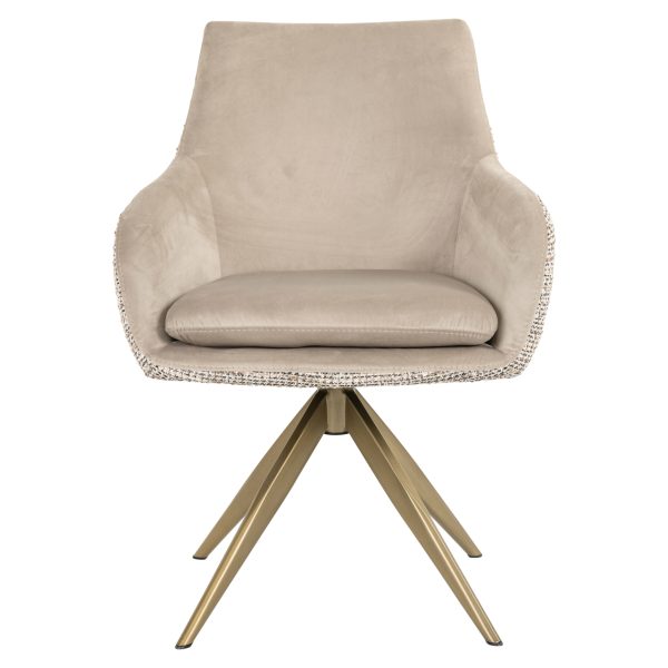 Eetkamerstoel Lisonne trendy nature swivel Richmond Interiors - Afbeelding 6