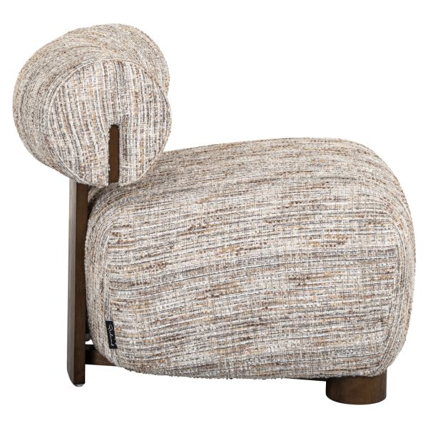 Lounge stoel Arabella greige coco Richmond Interiors - Afbeelding 3