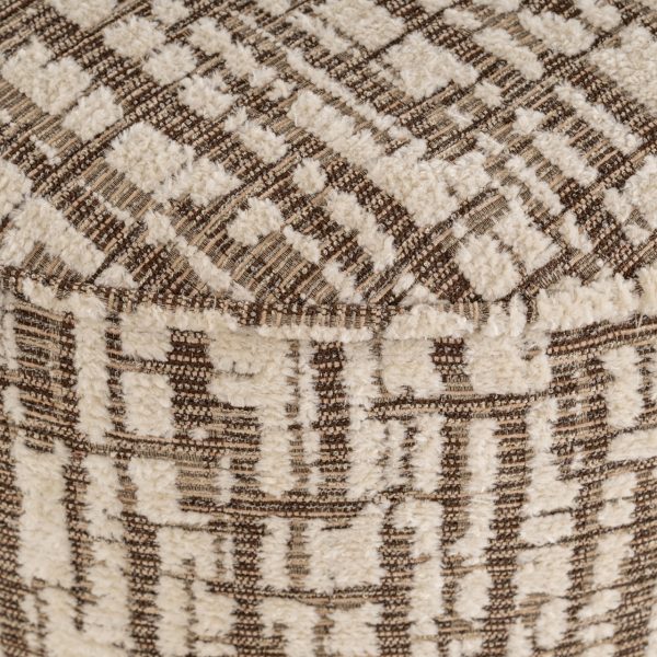 Poef & Voetenbank Lexie cream 70Ø Richmond Interiors - Afbeelding 3