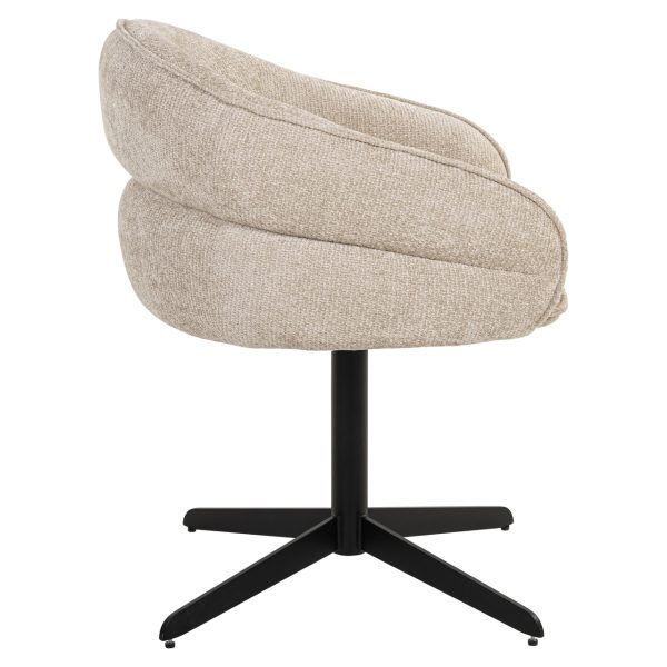 Eetkamerstoel Angelina cream unicorn Richmond Interiors - Afbeelding 4