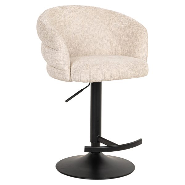 Barstoel Nikki niagara beige  fire retardant Richmond Interiors - Afbeelding 10