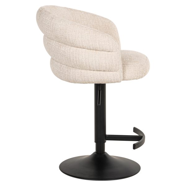 Barstoel Nikki niagara beige  fire retardant Richmond Interiors - Afbeelding 11