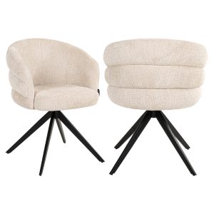 Eetkamerstoel Serenity niagara beige  fire retardant Richmond Interiors