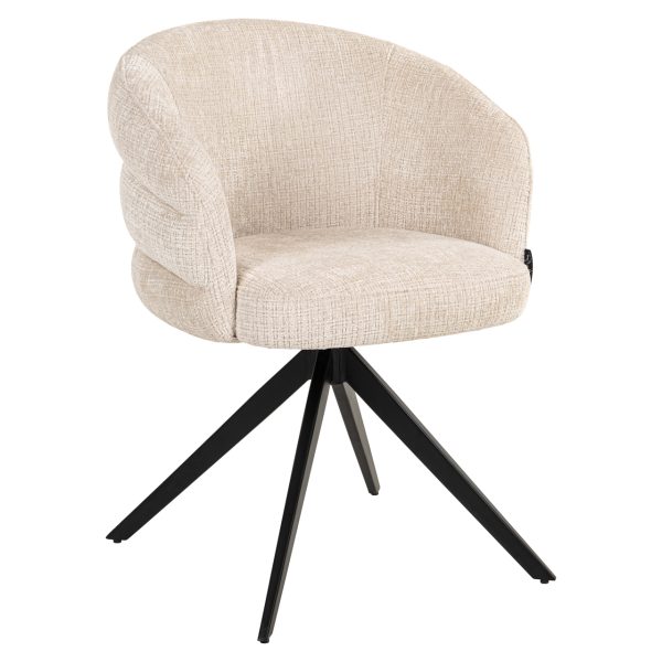 Eetkamerstoel Serenity niagara beige  fire retardant Richmond Interiors - Afbeelding 2