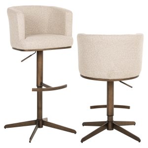 Barstoel Cheyenne biscotti Richmond Interiors