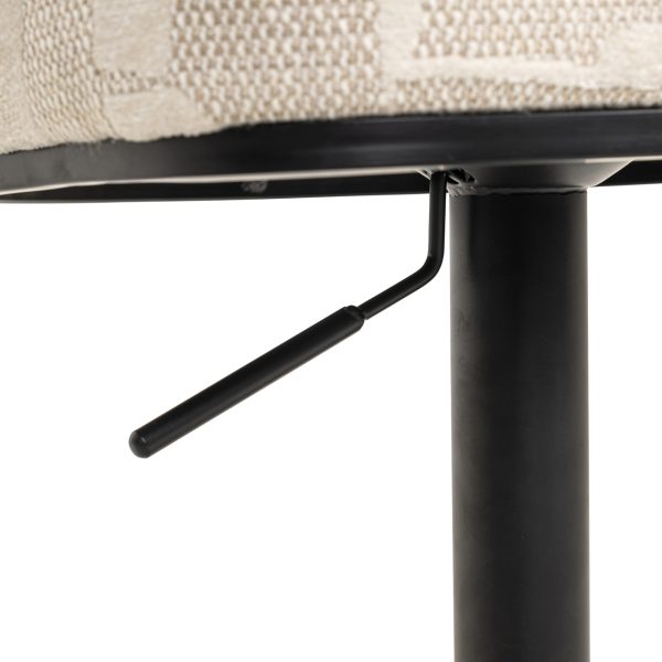 Barstoel Cheyenne beige graffic Richmond Interiors - Afbeelding 5