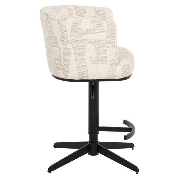 Barstoel Cheyenne beige graffic Richmond Interiors - Afbeelding 9