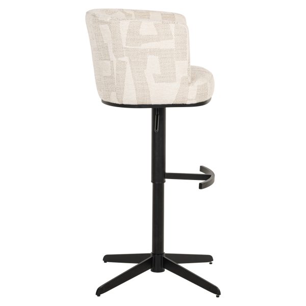 Barstoel Cheyenne beige graffic Richmond Interiors - Afbeelding 13