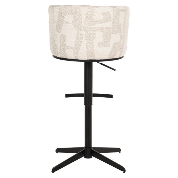 Barstoel Cheyenne beige graffic Richmond Interiors - Afbeelding 14
