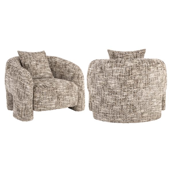 Lounge stoel Tuscany brown omara Richmond Interiors
