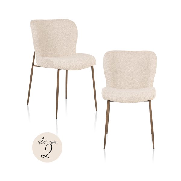 Eetkamerstoel Odarby biscotti (Set of 2) Richmond Interiors