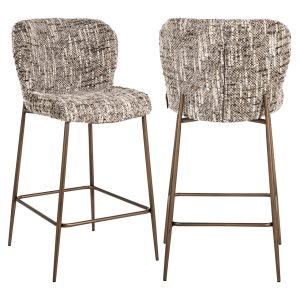 Counterstoel Odarby brown omara Richmond Interiors