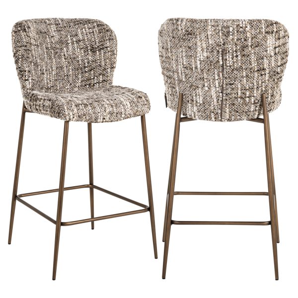 Counterstoel Odarby brown omara Richmond Interiors