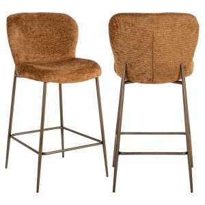 Counterstoel Odarby cognac fusion Richmond Interiors