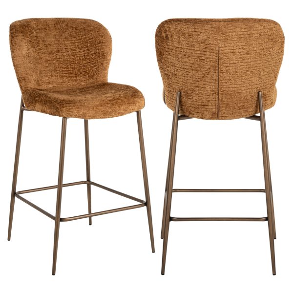 Counterstoel Odarby cognac fusion Richmond Interiors
