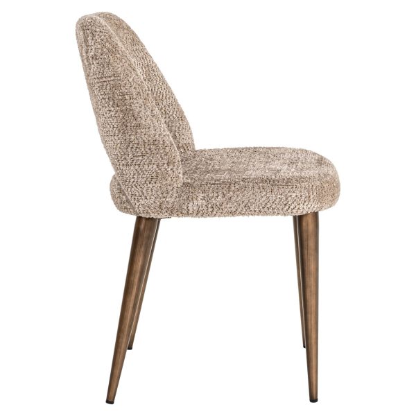 Eetkamerstoel Delphine lovely nature fire retardant (Set of 2) Richmond Interiors - Afbeelding 3
