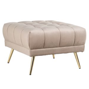Poef & Voetenbank Huxley khaki velvet Richmond Interiors