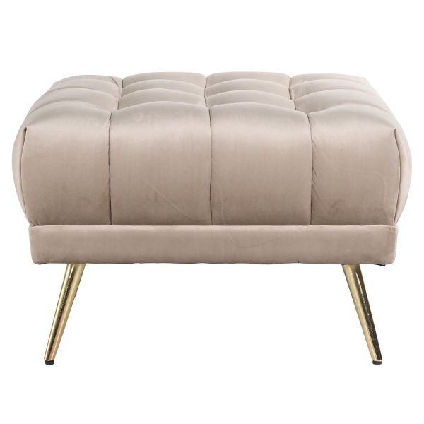 Poef & Voetenbank Huxley khaki velvet Richmond Interiors - Afbeelding 2
