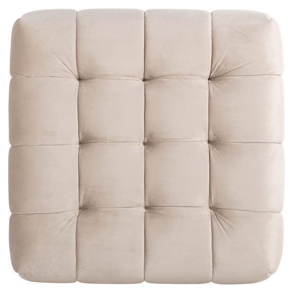 Poef & Voetenbank Huxley khaki velvet Richmond Interiors - Afbeelding 4