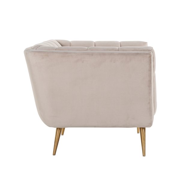 Lounge stoel Huxley khaki velvet Richmond Interiors - Afbeelding 2