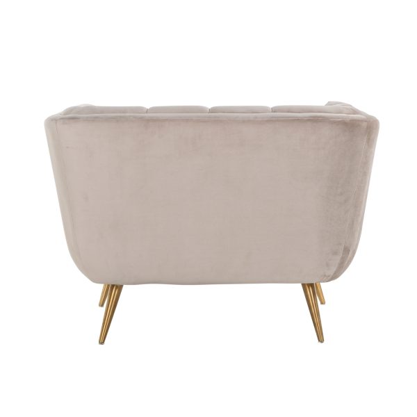 Lounge stoel Huxley khaki velvet Richmond Interiors - Afbeelding 3