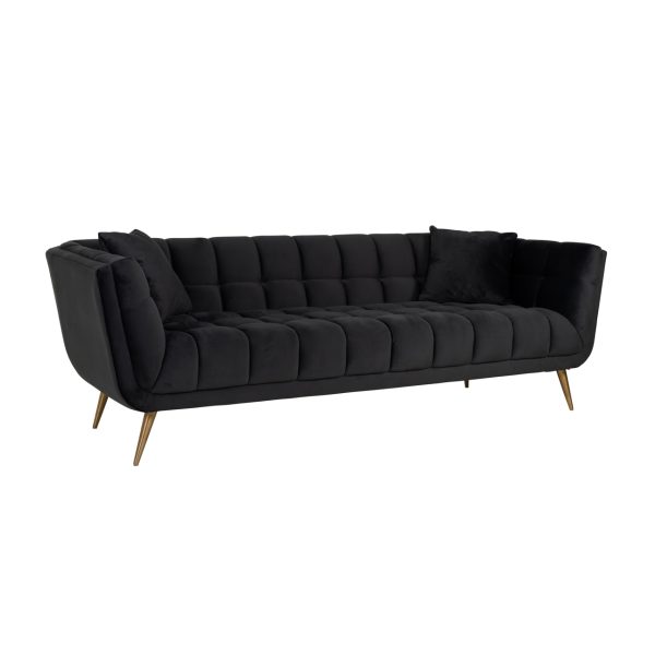 Bank Huxley anthracite velvet Richmond Interiors