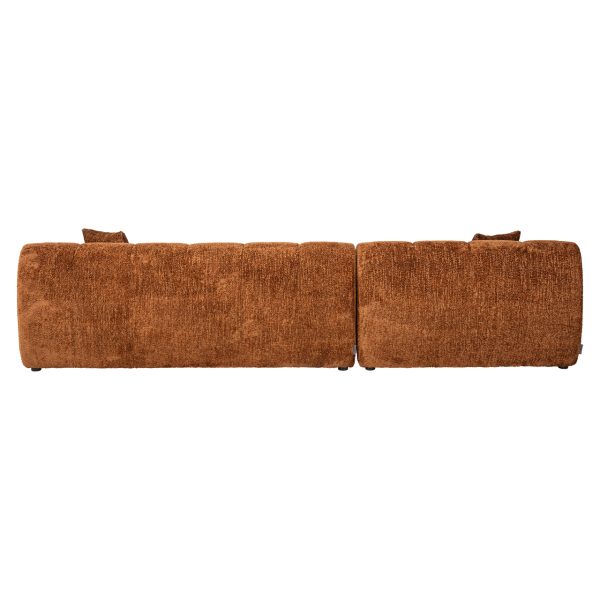 Bank Cube lovely cinnamon 3-seater + lounge left Richmond Interiors - Afbeelding 3