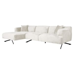 Bank Donovan cream fusion 3-seater + lounge left Richmond Interiors