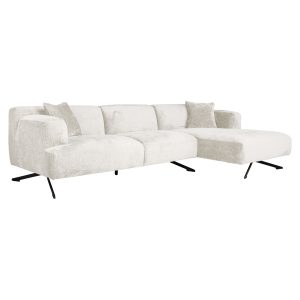 Bank Donovan cream fusion 3-seater + lounge right Richmond Interiors