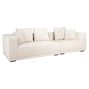Bank Lusso niagara beige  3-seater Richmond Interiors