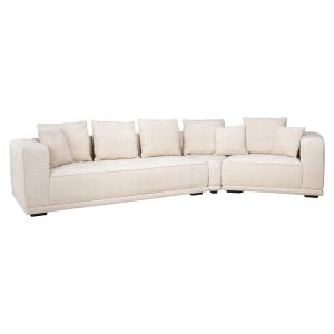 Bank Lusso niagara beige  4-seater Richmond Interiors