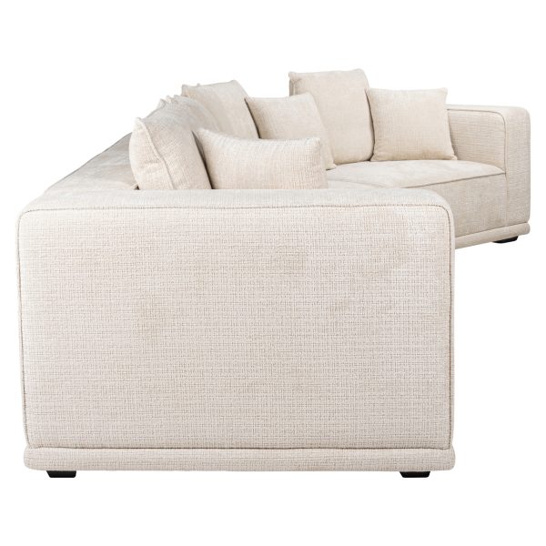 Bank Lusso niagara beige  4-seater Richmond Interiors - Afbeelding 2