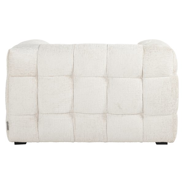 Lounge stoel Merrol cream fusion fire retardant Richmond Interiors - Afbeelding 4