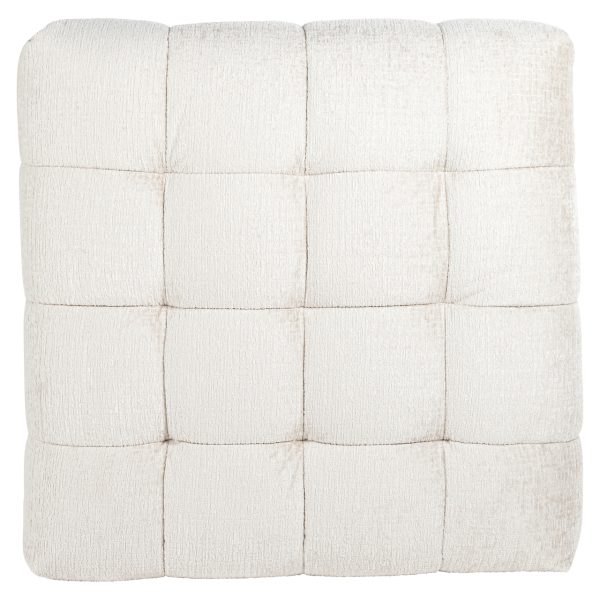 Poef & Voetenbank Merrol cream fusion fire retardant Richmond Interiors - Afbeelding 3