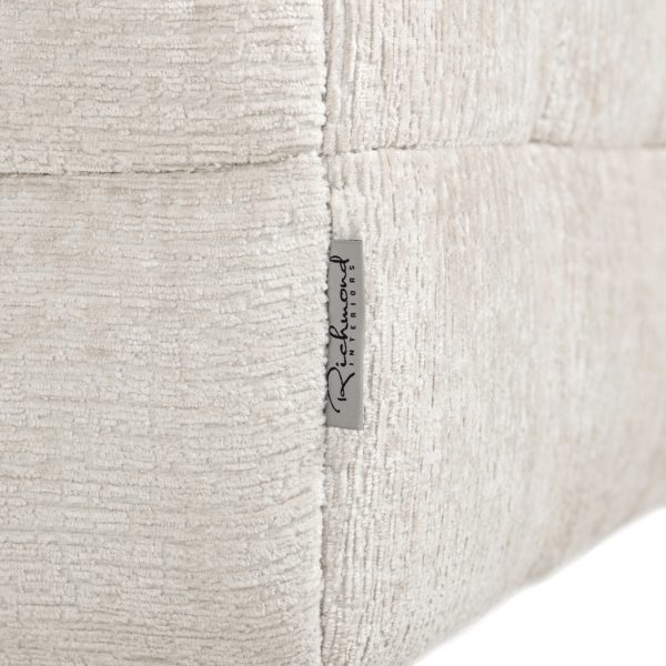 Poef & Voetenbank Merrol cream fusion fire retardant Richmond Interiors - Afbeelding 4