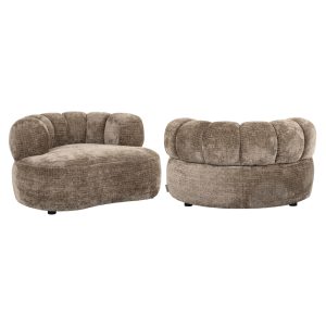 Lounge stoel Penelope niagara stone fire retardant Richmond Interiors