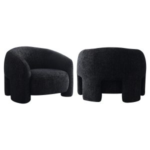 Lounge stoel Milania lovely black Richmond Interiors