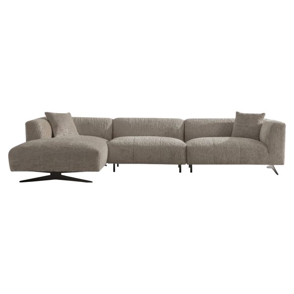 Bank Hoxton lovely beige 3-seater + lounge left Richmond Interiors - Afbeelding 2