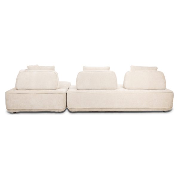 Bank Tudor cream unicorn movable backrest Richmond Interiors - Afbeelding 3