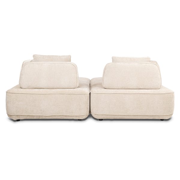 Bank Tudor cream unicorn movable backrest Richmond Interiors - Afbeelding 12